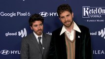 Noah Galvin, Ben Platt attend the 33rd Annual GLAAD Media Awards red carpet in Los Angeles