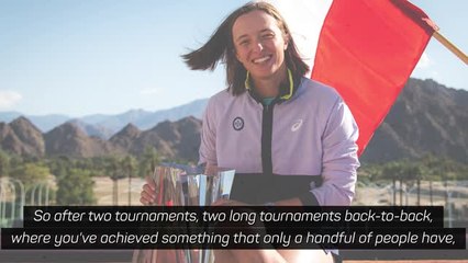 Champion Swiatek ready to set new goals