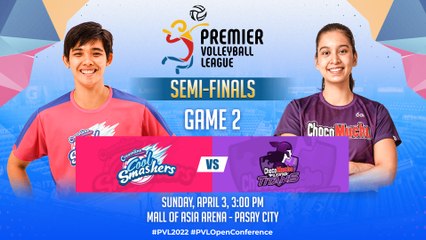 2022 PVL OPEN CONFERNCE | CREAMLINE COOL SMASHERS vs CHOCO MUCHO FLYING TITANS | APRIL 03, 2022