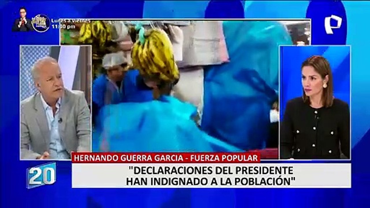 Hernando Guerra García: "Declaraciones de Pedro Castillo terminaron por indignar a la gente"