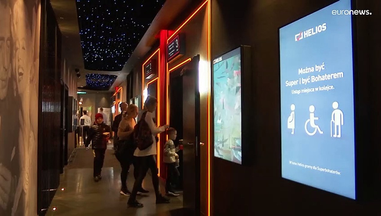 Des cinémas polonais diffusent des films en ukrainien
