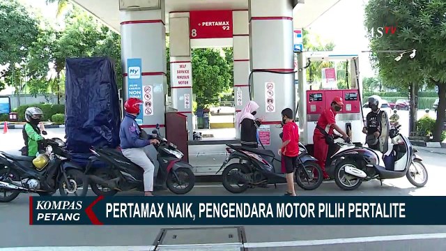 Semenjak Pertamax Naik, Sejumlah Pengendara Motor Lebih Pilih Pertalite