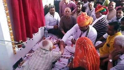 Video : खेल राज्य मंत्री चांदना ने किया सात सीसी सडक़ों का शिलान्यास
