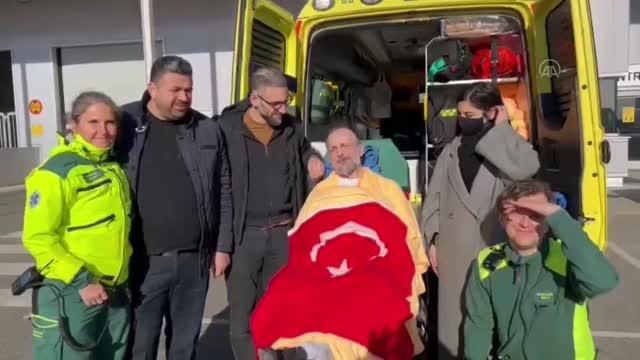 STOCKHOLM - Kanser hastası Türk, İsveç'ten ambulans uçakla Türkiye'ye nakledildi