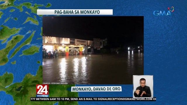 Ilang bahagi ng Mindanao, nakaranas ng matinding pag-ulan | 24 Oras Weekend