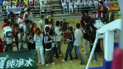 بيتعلم حركات قتالية ويستخدمها في كرة السلة وده بيخليه لاعب محترف Kung Fu Dunk