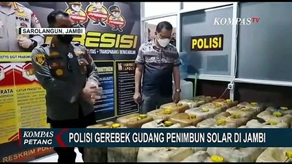 Gerebek Rumah Penimbun! Polisi Sita 1.800 Liter Solar