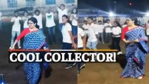 Viral Video: Watch Kerala Collector Dances To Nagada Sang Dhol After Joining Student Flash Mob