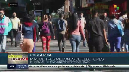 Tải video: En Costa Rica avanzan elecciones presidenciales en plena normalidad