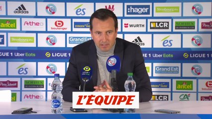 Stéphan : « On a pris l'ascendant en deuxième mi-temps » - Foot - L1 - Strasbourg