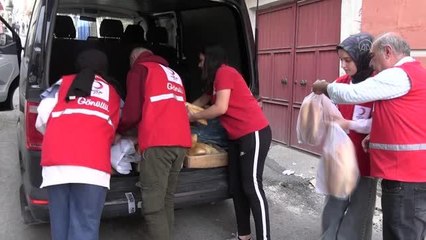 KAHRAMANMARAŞ - Türk Kızılay'dan ihtiyaç sahiplerine yardım