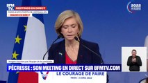 Meeting: Valérie Pécresse dénonce 