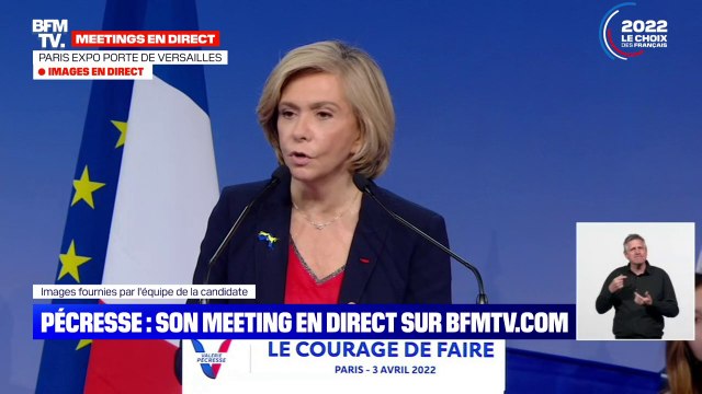 Valérie Pécresse: La droite, Emmanuel Macron, Marine Le Pen et Éric Zemmour en sont des faussaires