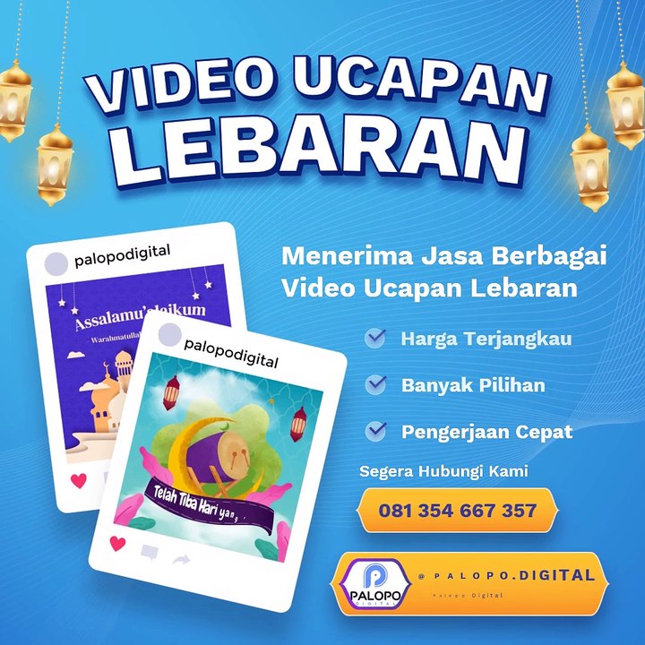 Jasa Ucapan Idul Fitri / Lebaran