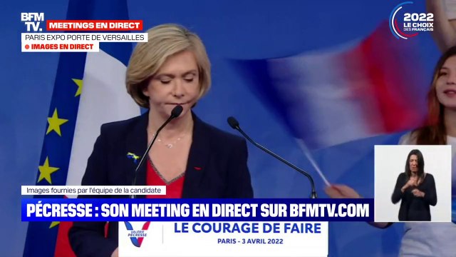 Valérie Pécresse: Élire une femme présidente de la République, cela doit changer les choses pour toutes les femmes de France