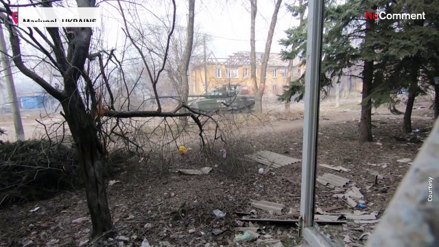 Государственное телевидение России показало бои за Мариуполь