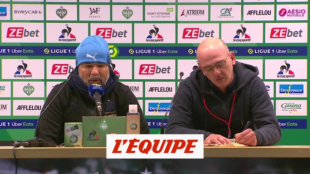 Sampaoli : «Une domination totale de l'OM ici aujourd'hui» - Foot - L1 - OM