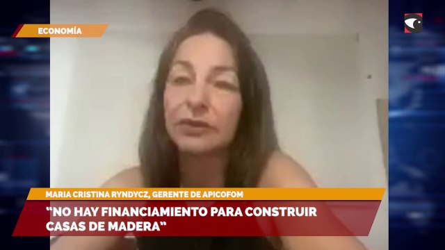 “No hay financiamiento para construir casas de madera”