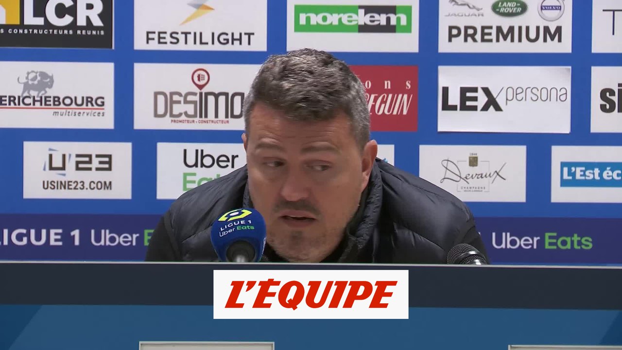 Garcia : «Je pense qu'à onze contre onze, on aurait gagné» - Foot - L1 - Reims