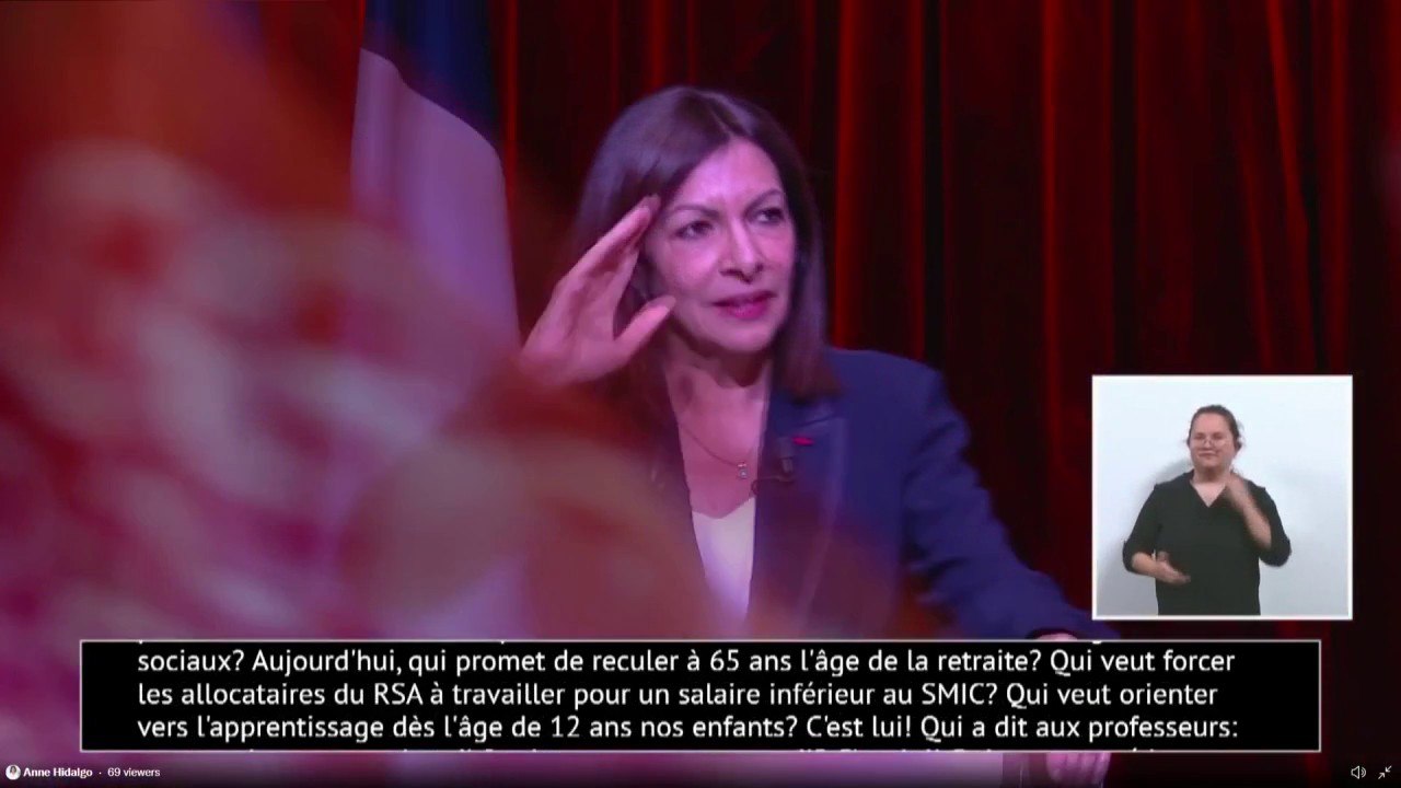 Anne Hidalgo tacle Emmanuel Macron "et ses amis de McKinsey"