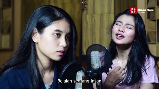 Ku Tak Akan Bersuara Cover Lirik NIKE ARDILLA - Bening Musik, Delisa Herlina & Elma - Salma Putri