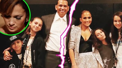 JLo confesses to being scared the twins will be hurt by A-Rod's leave