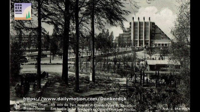 Passé et present: Parc d'Osseghem d'antan - Het Ossegempark van weleer