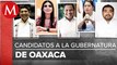 Ellos son los candidatos a la gubernatura de Oaxaca