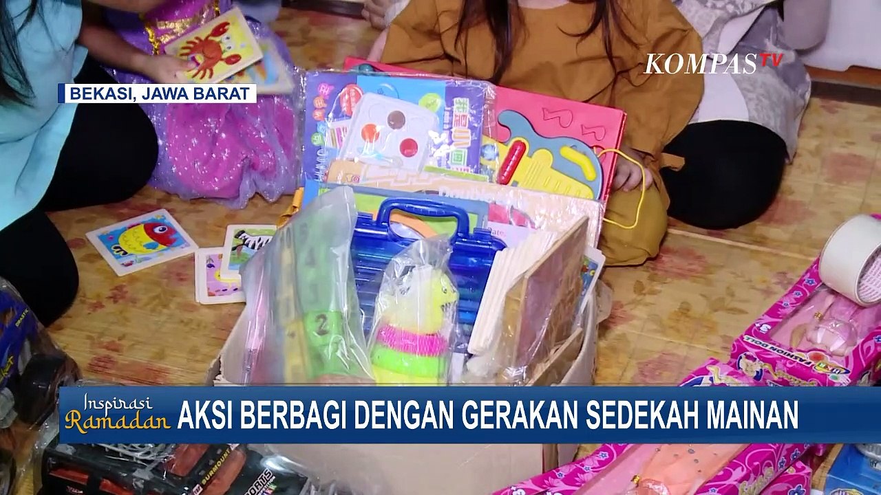 Sepasang Suami Istri Ciptakan Gerakan Sosial Sedekah Mainan untuk Anak-Anak Kurang Mampu