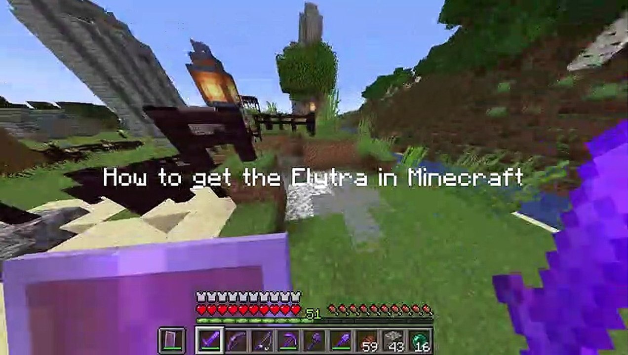 How to get the Elytra in Minecraft