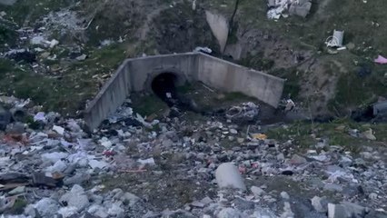 Alibeyköy Barajı'na akan derenin taşıdığı kirli su çevreyi tehdit ediyor