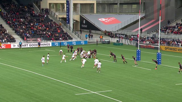 TOP 14 - Essai de Julien HERITEAU 2 (RCT) - LOU Rugby - RC Toulon - J22 - Saison 2021/2022