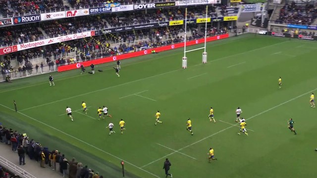 TOP 14 - Essai de Retief MARAIS (CAB) - ASM Clermont - CA Brive - Saison 2021/2022