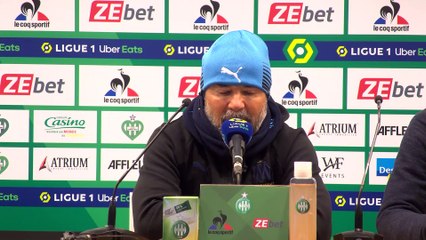 ASSE-OM . Sampaoli "une domination totale de l'OM sur ce match"