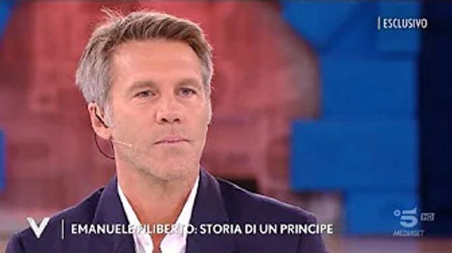Verissimo, Emanuele Filiberto ha rischiato di essere rapito: il periodo difficile dell'infanzia Conf