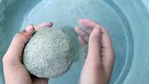 Super Soft Sand Cement Balls Water Crumbles Dusty Cr: Sand Satisfying ASMR✨