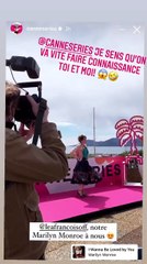 Léa François sur Instagram. Le 2 avril 2022.