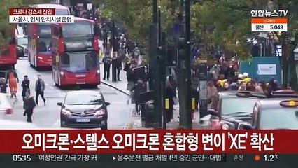 오미크론·스텔스 오미크론 혼합형 변이 'XE' 확산