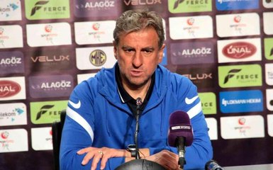 Hamza Hamzaoğlu: "İnşallah bu sezonu önümüzdeki yıl Süper Lig'de olacak konumda bitiririz"