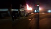 Son dakika haberi: Fatih Süleymaniye'de üç katlı bir binanın girişinde bulunan otoparkta çıkan yangında patlama meydana geldi.