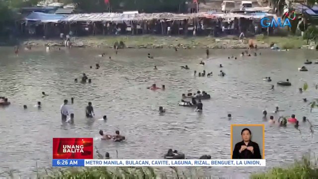 Ilog sa Bulacan, dinagsa ng libo-libong gustong magpalamig ngayong tag-init | UB