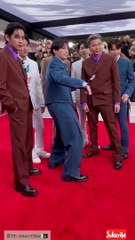 BTS poses for Glambot  they slayed  #bts #grammy2022 #btspakistan