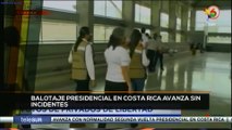 teleSUR Noticias 19:30 03-04: En total orden continúa el balotaje presidencial en Costa Rica