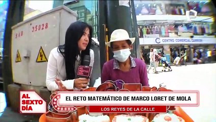 ¡Desafío Matemático en la Calle con Marco Loret de Mola! 🧠