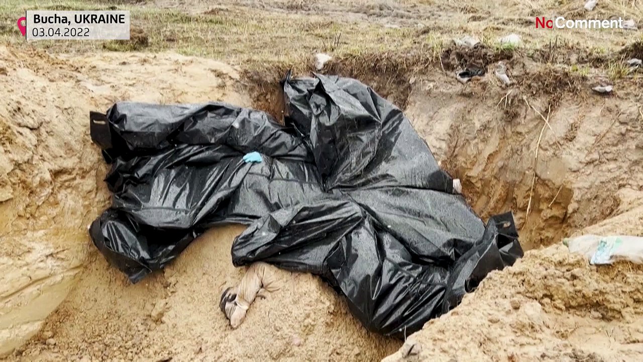 Horror in Butscha in der Ukraine - Hunderte Leichen in Massengräbern verscharrt