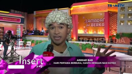 Pertama Buka Puasa, Anwar BAB Hanya Berbuka dengan Nasi Kotak