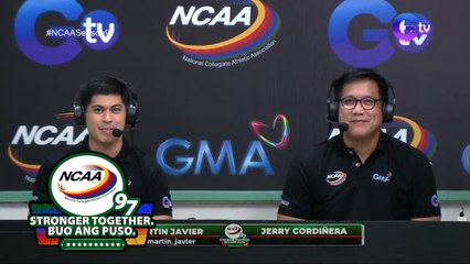 Welcome to the NCAA broadcast panel, Jerry Codiñera! | NCAA Season 97