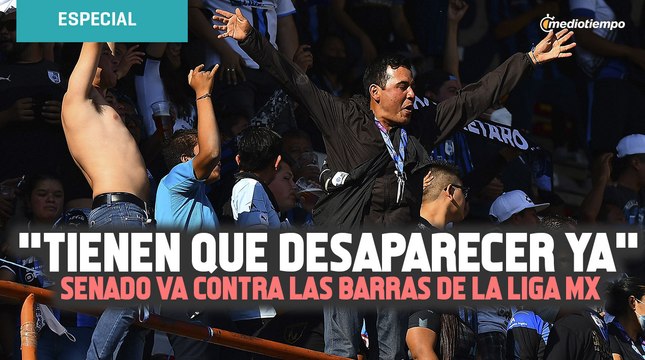 Senado va contra las barras de la Liga MX: ‘Tienen que desaparecer ya’