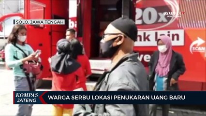 Warga Serbu Lokasi Penukaran Uang Baru