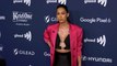 Cassandra James attends the 33rd Annual GLAAD Media Awards red carpet in Los Angeles